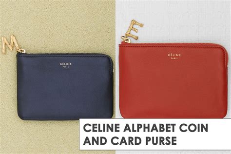 celine coin and card purse|Celine purse price.